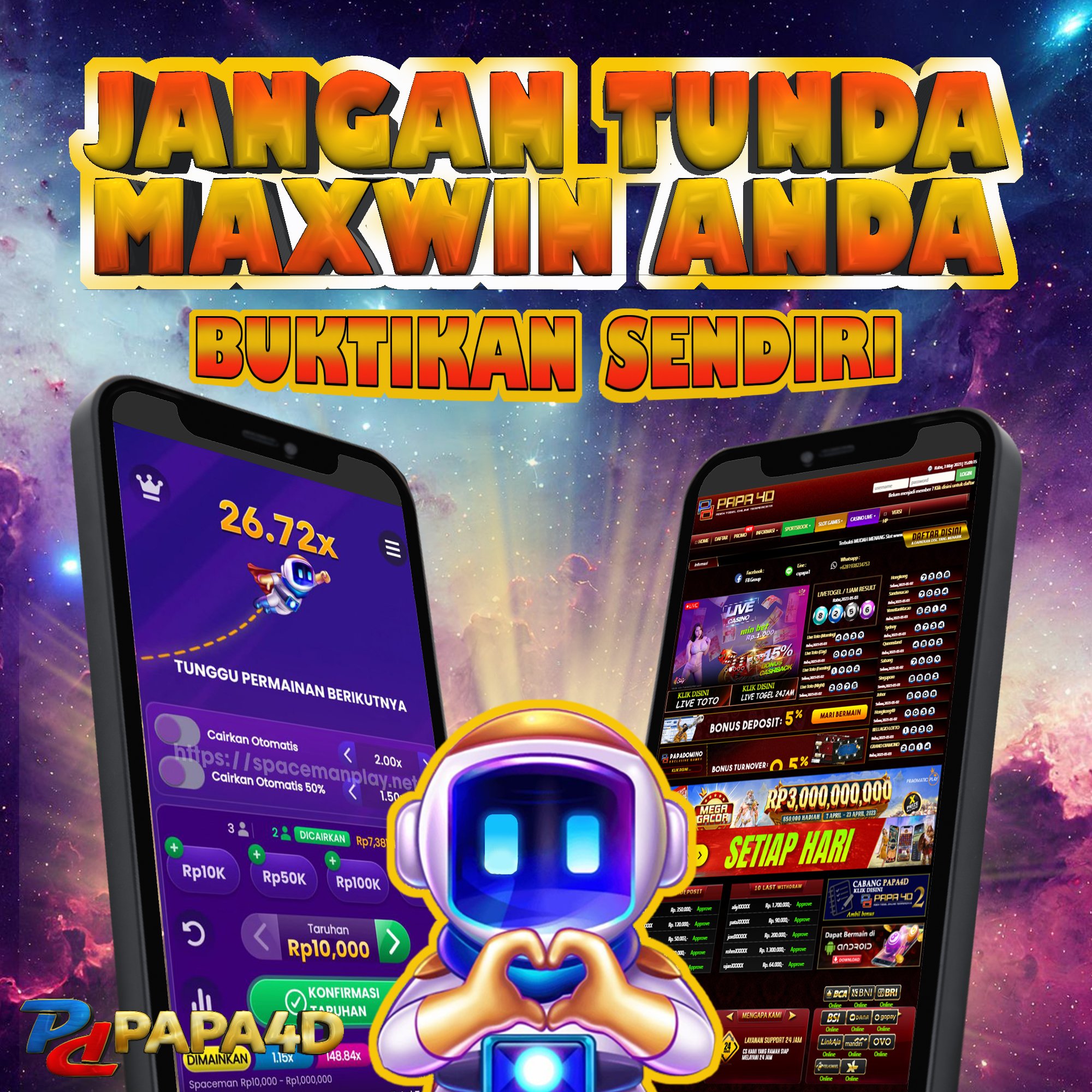 Papa4d : Link Apk Cheat Slot Gacor Auto Maxwin Terbaru